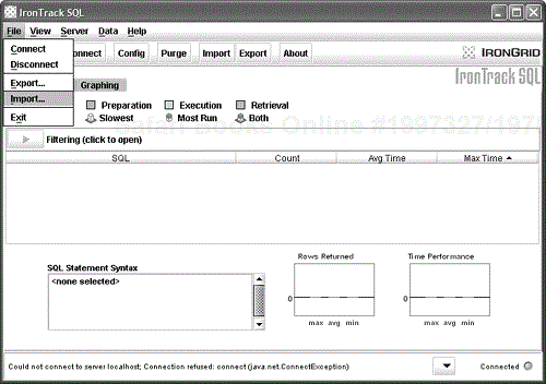 IronTrack SQL Import