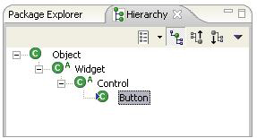 Inheritance hierarchy of Button