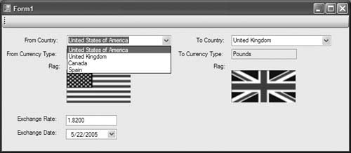 Updated Currency Exchange Application