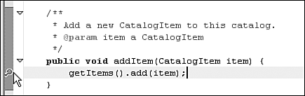 Create a new breakpoint by double-clicking in the left ruler.