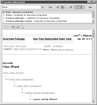 The Javadoc Search Tool