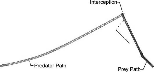 Intercept scenario 2—interception