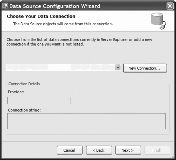 Choosing a data connection