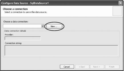 Configuring a data source