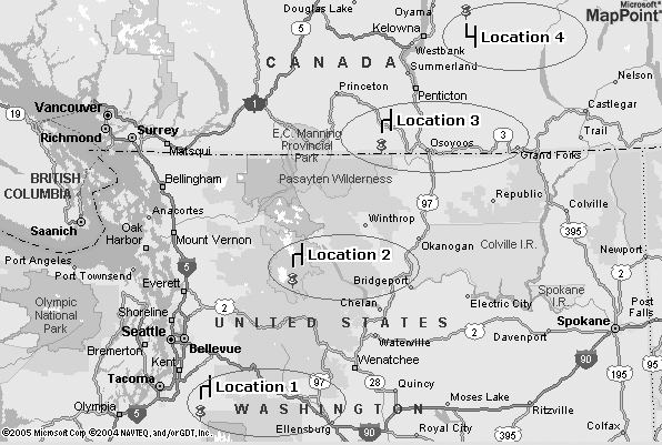 View by bounding locations map