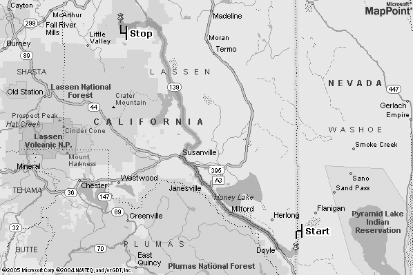 Standard route map