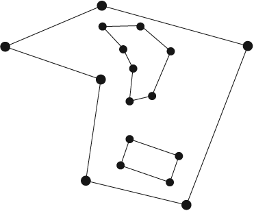 Complex polygon with inner and outer rings