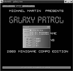 Changing the controller input in FakeNES