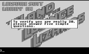 Leisure Suit Larry’s age quiz