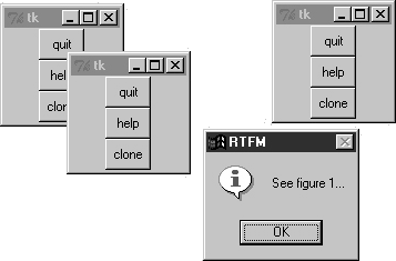 GuiMixin self-test code in action