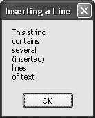 The same string after “(inserted)” is inserted after the third line