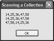 Items in a collection can be accessed with For Next or For Each loops or by the item keys