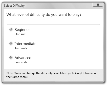 New-style dialog boxes, which offer more information to help you understand the consequences of actions you take