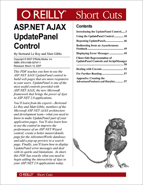 ASP.NET AJAX UpdatePanel Control