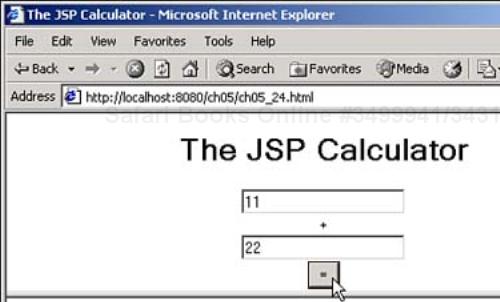 Using targeted frames with JSP.