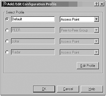 Editing the Configuration Profile.