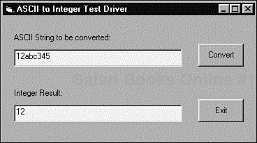 A dialog box test driver can be used to send test cases to a module being tested.