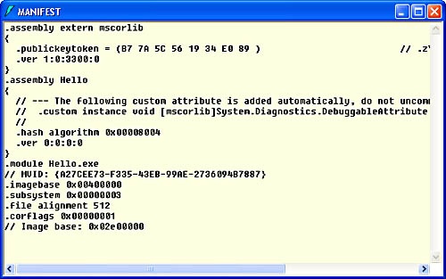 Hello.exe’s manifest.