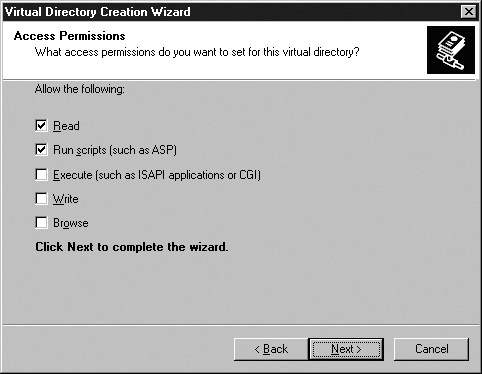 Create an executable directory