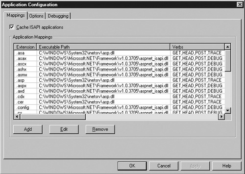 Assign an interpreter to a filename extension