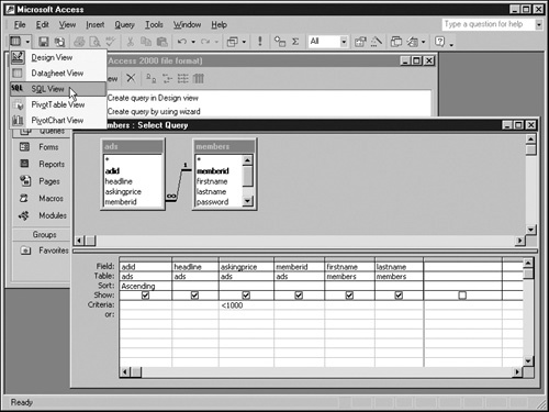 SQL Concepts and Syntax