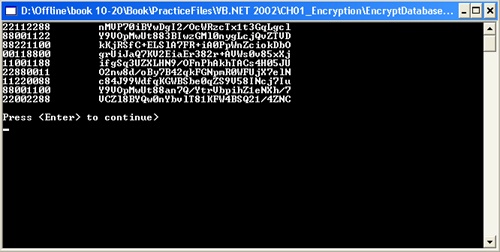 Private key encryption