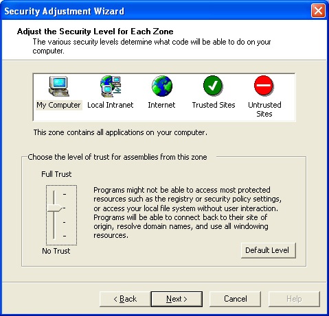 Run Your Code in Different Security Zones