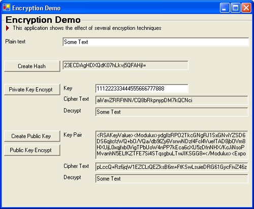 Encryption Demo