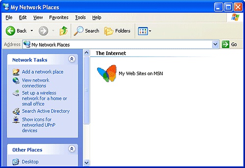 Using Web Folders to Access a Document Library