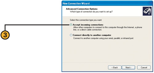Create an Incoming Connection