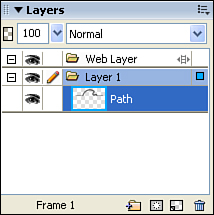 The Layers panel enables you to stack objects on the canvas and adjust the order in which they are stacked.