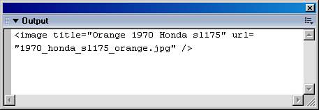 A single node is traced to the output window.