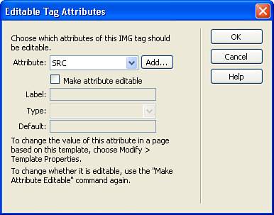 Choose the attribute and values that you want to be editable in your child pages.