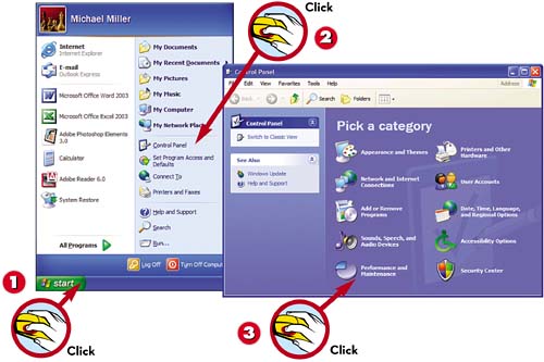 Managing Windows with the Control Panel