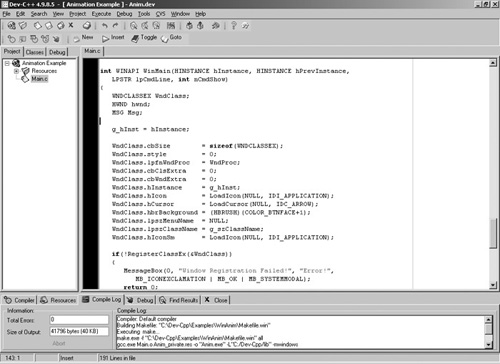 Dev-C++ is a free C++ compiler and IDE that supports Allegro.