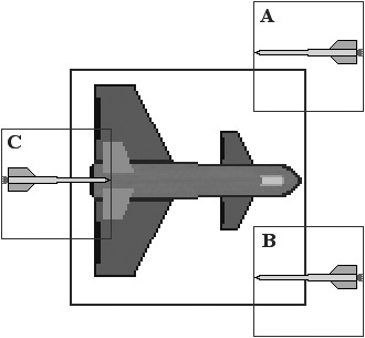 Sprite collision is more accurate using a virtual bounding rectangle with very little blank space.