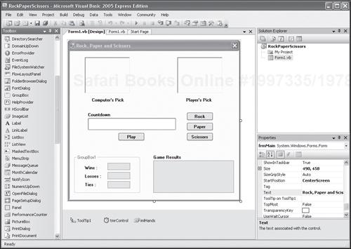 Microsoft Visual Basic 2005 Express Edition is specifically tailored to help first-time programmers learn how to develop Windows desktop applications.