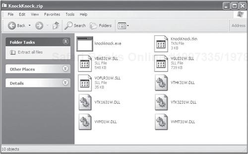 The distribution files for the Knock Knock Joke game.