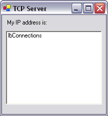 TCP Server application.