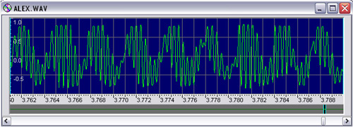 Typical speech waveform.