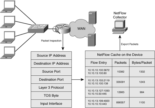 NetFlow Collection and Export