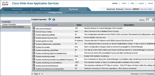 Central Manager System Timers