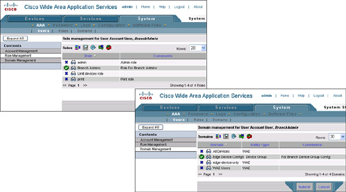 Assigning Roles and Domains to a User