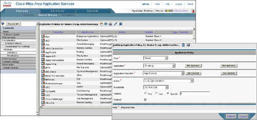 Policy List Page and Editing Policies