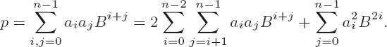 Calculations for squaring