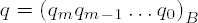 Calculational schema for division