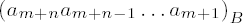 Calculational schema for division