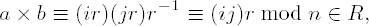 Montgomery Reduction and Exponentiation