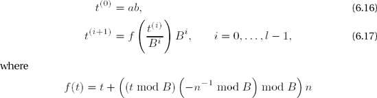 Montgomery Reduction and Exponentiation