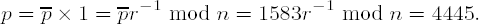 Montgomery Reduction and Exponentiation